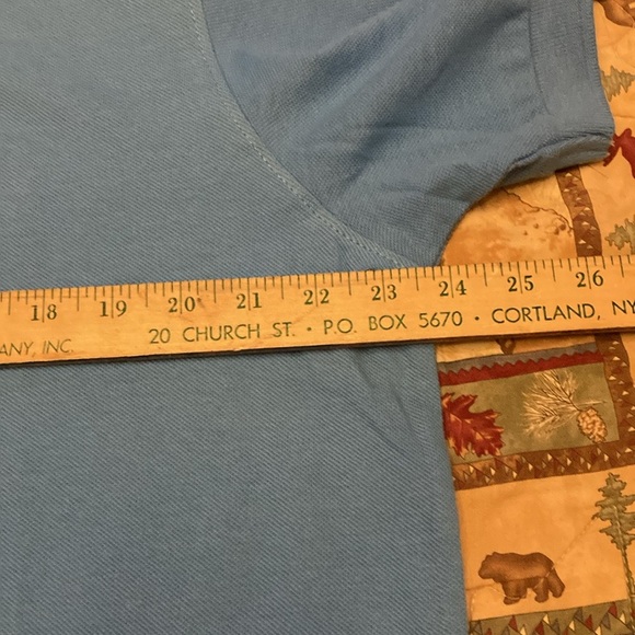 Chaps every day polo shirt short sleeve XL light blue new with tags 100% cotton - Picture 7 of 10